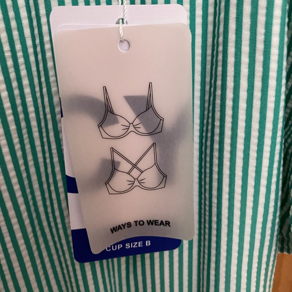 Striped One Piece Swimsuit - Picture 6 of 6